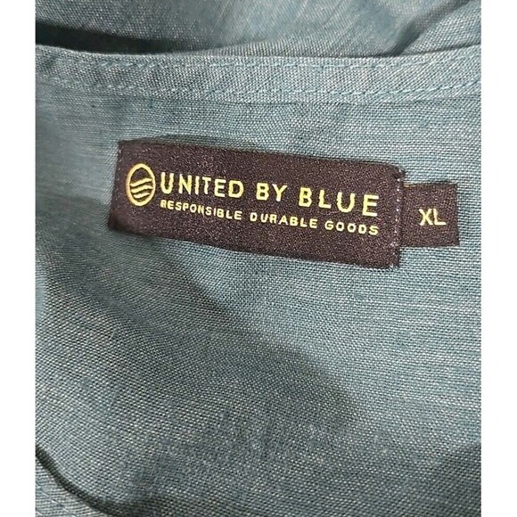 United By Blue Hemp Organic Cotton Sleeveless Cinched Waist Dress Women’s Sz XL - Picture 5 of 9